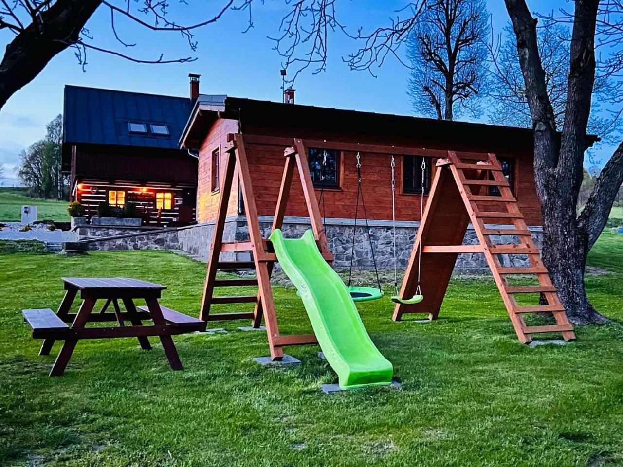 Chalupa Chriby Destne v Orlickych horach Exterior foto